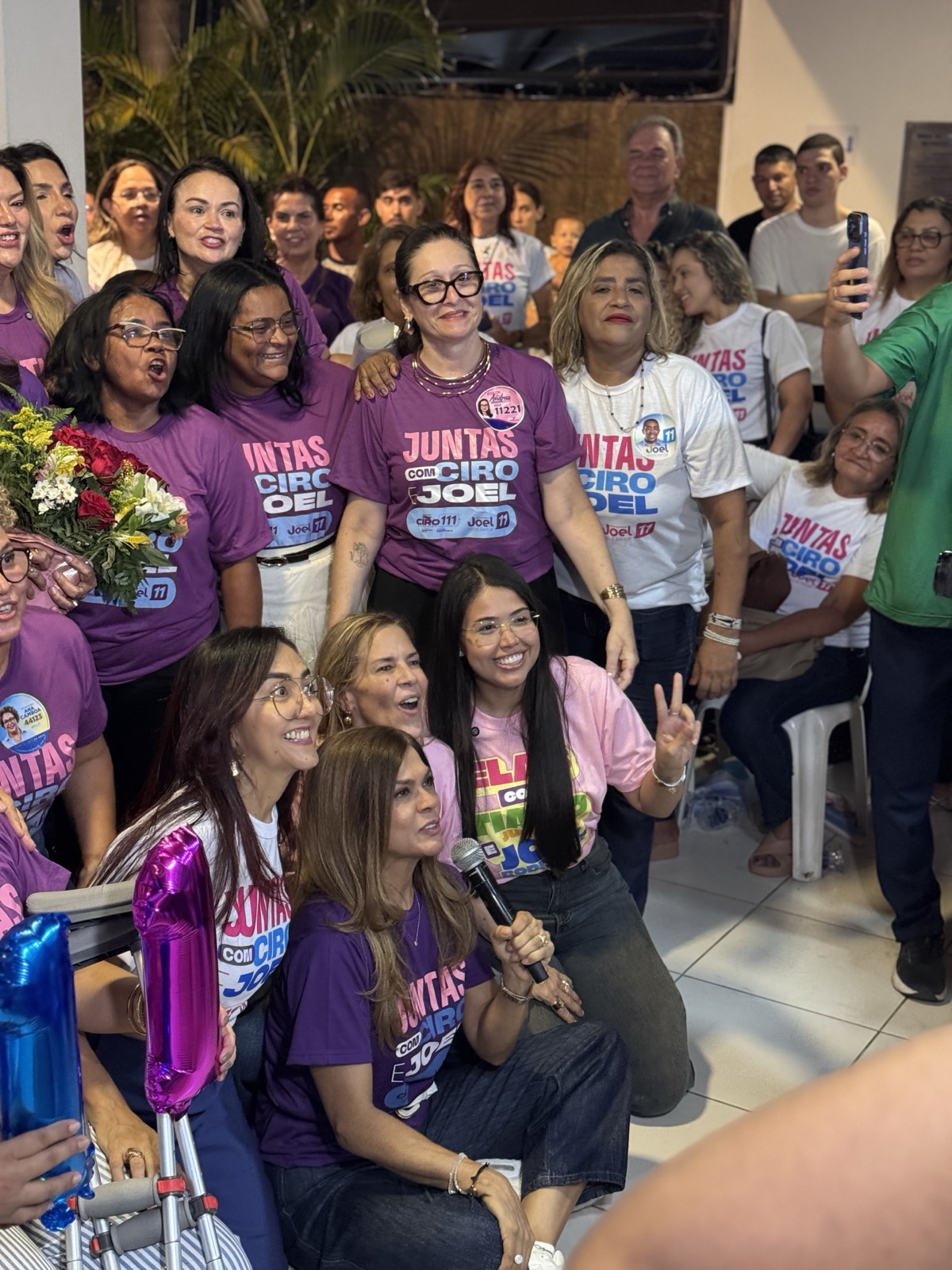 Encontro de apoiadoras da campanha
