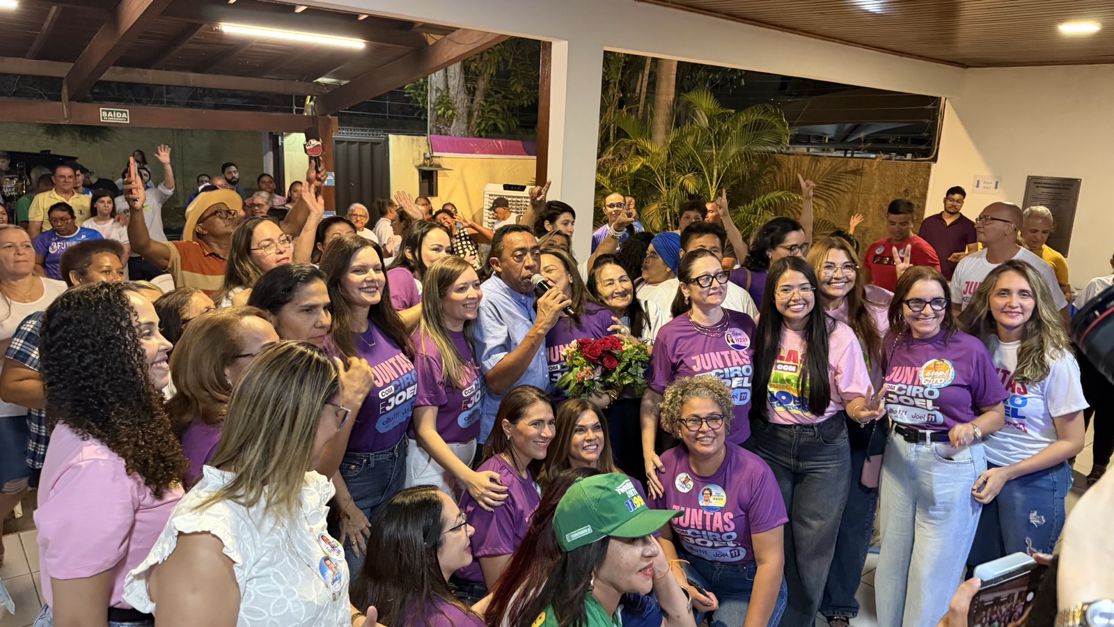 Grande encontro de apoiadoras — Juntas com Ciro e Joel