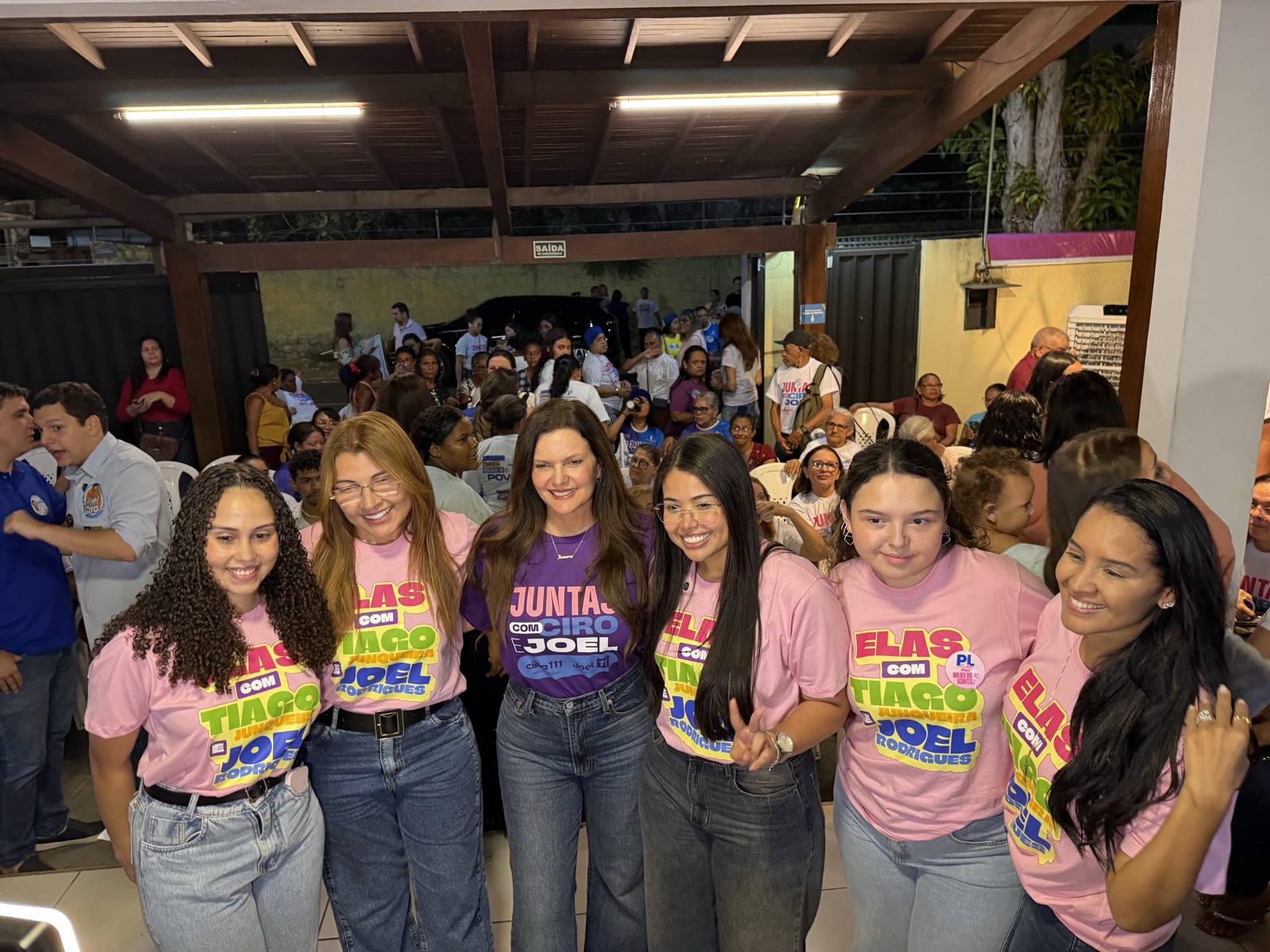 Elas com Tiago Junqueira e Joel Rodrigues